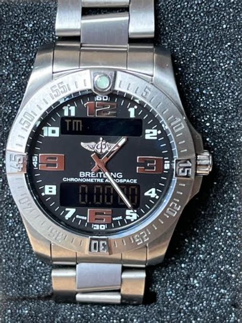 breitling e793631|Breitling aerospace evo titanium.